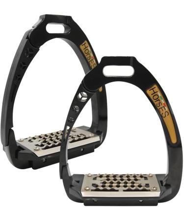 Horses Safety Stirrups - Maximum Safety & Comfort for Knights | Modern Black Design - Buy Online on SooperMarket.com