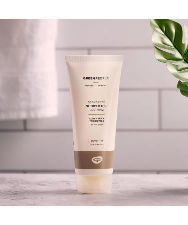 Green People Scent Free Shower Gel 200ml | Natural & Organic Sensitive Body Wash | Eczema-Friendly Ultra-Gentle Shower Wash for Sensitive Skin | SLS Free & Unperfumed | Cruelty Free & Vegan - Buy Online on SooperMarket.com