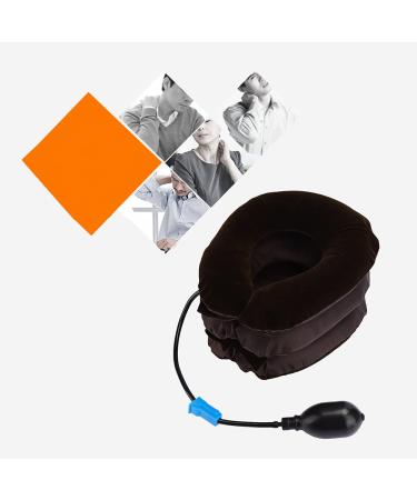 Cervical Neck Massager 3-Layer Inflatable Cervical Neck Support Pain Relief Neck Traction Devices(#1)