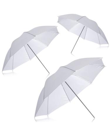 Neewer New Professional Photography 33" 83cm Studio Lighting Reflective Flash Translucent White soft Umbrella (Qty: 3)