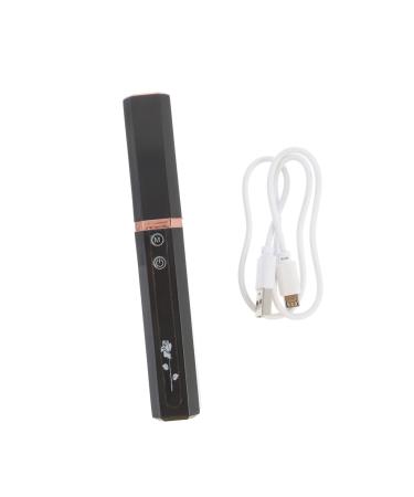 Angoily Eyelash Curler Hair Roller Clips Heated Eye Lashes Curler Rizador De Pesta as Con Calefaccion Heated Curler USB Charging Mini Curling Clip Makeup Tools Abs to Rotate Electric 14.5X2.2X2.2CM