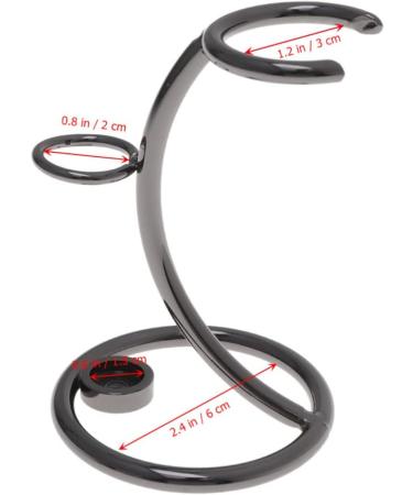 Angoily Manual Razor Stand for Men - Stylish Shaving Brush Holder & Razor Rack Hanger | Ideal for Shaving Set & Accessories | International Shipping Available - Buy Online on SooperMarket.com