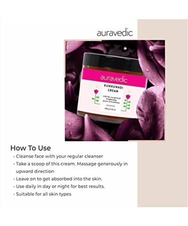Kumkumadi Nourishing Night Cream - Brighten & Revitalize Your Skin | International Shipping Available - Buy Online on SooperMarket.com