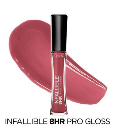 L'Or al Paris Makeup Infallible 8 Hour Hydrating Lip Gloss - Bloom 0.21 Fl Oz - Buy Online on SooperMarket.com