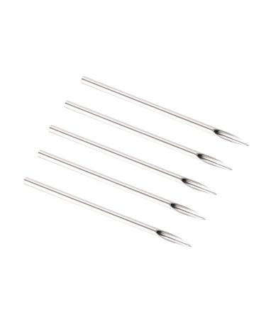 100 Pcs 13G Stainless Steel Body Piercing Needles - Sterile Disposable Piercing Needles for Ear, Nose, Navel, Nipple, Lip - Professional Grade - Buy Online on SooperMarket.com
