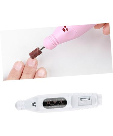 FOMIYES Nail File Drill Professional Acrylic Gel Tool Electric Nail File Acrylic Nails Tools Manicure Polishing Tools Nail Tools Nails Gel Manicure Tool Pen Style Nail White 13.8*2.8cm White - Buy Online on SooperMarket.com