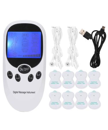 Massager Digital Electronic Dual Output Massager Muscle Stimulator Pain Relief Massage Instrument