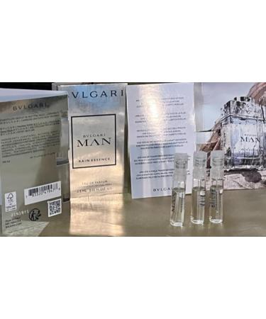 BVLGARI Man Rain Essence EDP Lot of 3 Mini Spray Sample Vials each 0.05 fl oz/1.5 ml each - Buy Online on SooperMarket.com