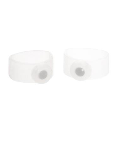 Healifty 1 Pair Weightlifting Rings (White)