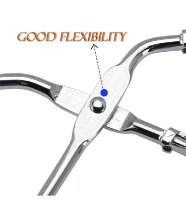 Dajidafu 2 Pieces Eyelash Curlers Stainless Steel Portable Lash Curler Cosmetic Tool with Silicone Pads for Women Adults - Buy Online on SooperMarket.com