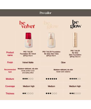 ESPOIR Pro Tailor Foundation Be Glow New Class 3 Petal 30g SPF27 | Long-Lasting Radiance Glow Foundation | Lightweight Dewy Coverage - Buy Online on SooperMarket.com