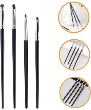 Baluue 4pcs Eyeshadow Brush Eyeliner Brush Eye Makeup Kit Eye Liner Brush for Makeup - Buy Online on SooperMarket.com