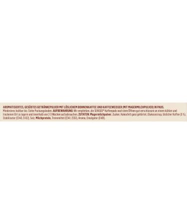 Buy Senseo Caf Latte Vanilla Pads - 40 Coffee Pads Pack of 5 - Perfect for 40 Delicious Drinks | International Shipping Available - Buy Online on SooperMarket.com