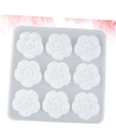 STOBOK 9 Resin Epoxy Silicone Molds Flower Soap Silicone Epoxy Molds Epoxy Resin The Flowers Pendant - Buy Online on SooperMarket.com