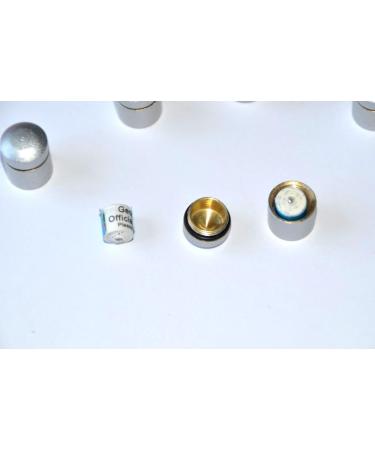 5x Nano Magnetic Silver Geocaching Containers - Waterproof Log Strips | Micro & Neodymium Hiding Place - Buy Online on SooperMarket.com