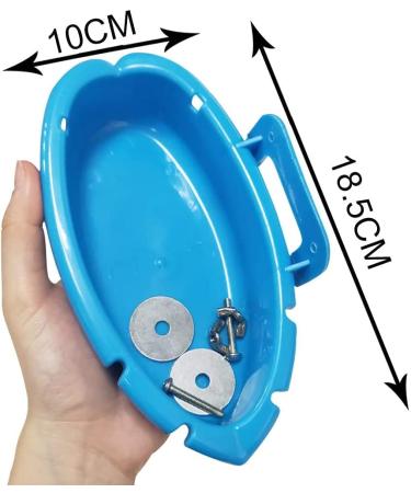 Hanging Bird Bath Tub for Parrot Cage - Shower Box, Feeder & Water Tray Accessories - Buy Online on SooperMarket.com