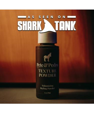 Pete & Pedro Texture Powder - Volumizing & Texturizing Styling Powder for Men & Women | Matte Finish & Root Lifting | As Seen on Shark Tank | 1 oz - Shop Internationally - Buy Online on SooperMarket.com