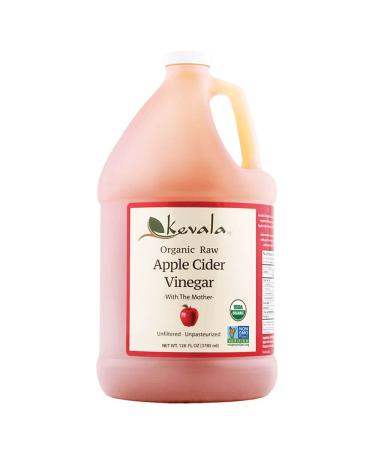Kevala Organic Apple Cider Vinegar 128 Fluid Ounce, 1 Gallon