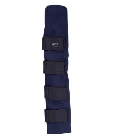 QHP Tail protector Turnout with elastic velcro fastening - protects the tail hair Dark blue