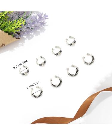 Silver Metal Loc Hair Beads - Pack of 40 - African Deadlock Cuff Ring Jewels for Black Women - Buy Online on SooperMarket.com