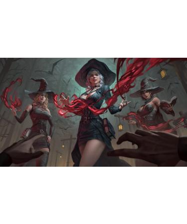 Fantasy North The Witching Hour - TCG Playmat and Mouse Pad - 24 x 14 inches