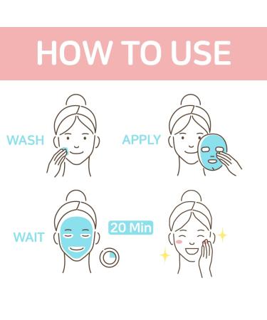 Esfolio Pure Skin Mask Box - Egg Essence 11.8 oz | Hydrating & Nourishing Face Masks for All Skin Types - International Shipping Available - Buy Online on SooperMarket.com