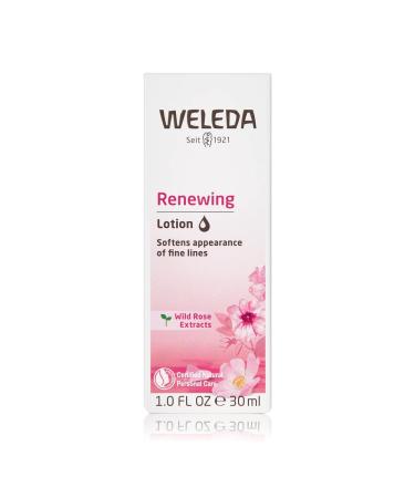 Weleda Renewing Face Lotion 1 Fluid Ounce - Plant Rich Moisturizer with Wild Rose, Jojoba, & Peach Kernel Oils - Buy Online on SooperMarket.com