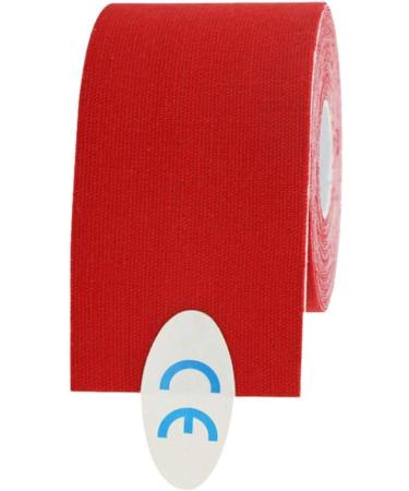 Muscle Tape 5cm*5m Cotton Strain Waterproof Kinesiology Tape Roll Ktapes Kinesiology Tape(Red) - Buy Online on SooperMarket.com