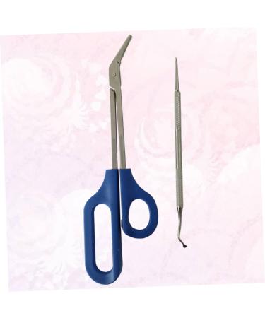 minkissy 3 Sets Manicure Kit Best Drill Bits for Stainless Steel Limas De U as Fingernail Files Daily Life for a Friend Everyday Dal Silver Color Nail Kits Nail Set Long Handle Elder - Buy Online on SooperMarket.com