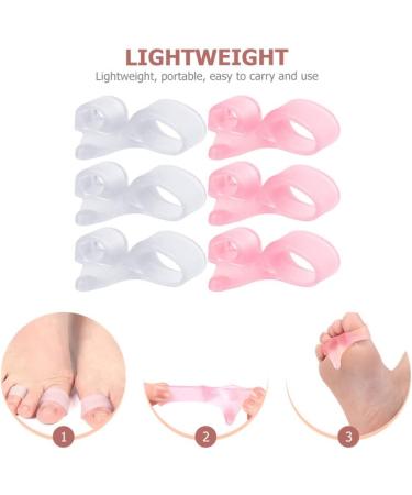 Pedicure Tools Set - 12pcs Toe Straighteners, Bunion Correctors, Toe Separators - Nail Art & Manicure Tools - 5.6x2cm - Buy Online on SooperMarket.com