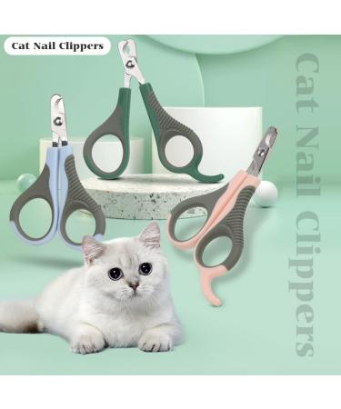 NALEINING Cat Nail Clippers Professional Pet Nail Clippers for Cats Dogs Rabbits and Guinea Pigs (Small Blue) - Buy Online on SooperMarket.com