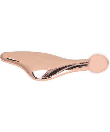 Eye Cream Massager Wand Stick | Portable Face Roller for Skin Care | Rose Gold Facial Massage Tool for Home & Salon | Perfect Gift for Women - Buy Online on SooperMarket.com