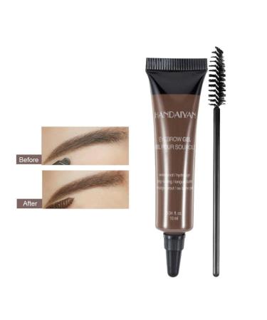 Buy Eyebrow Interlocking Cream with Brush - Career Gel Tinting & Water Density Eyebrow Formula (04#) | International Shipping Available - Buy Online on SooperMarket.com