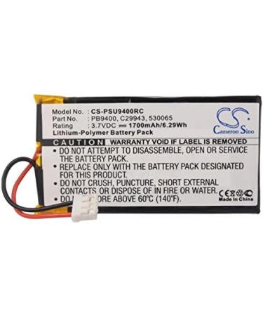 Buy PRUVA Battery for Philips Pronto TSU9300/TSU9400 - 1700mAh Compatible Replacement P/N: 530065 C29943 PB9400 - Buy Online on SooperMarket.com