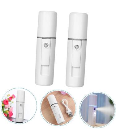 BELLIFFY 2pcs Spray Meter Lash Tools for Eyelash Extensions Face Sprayers Diffusers Facial Mist Plastic White - Buy Online on SooperMarket.com