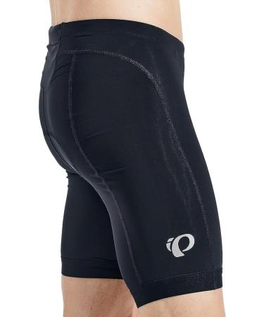 PEARL iZUMi Men's SELECT Pursuit Tri Cycling Shorts - Black, Large, 8.5 - Breathable Compression & Reflective Fabric - Buy Online on SooperMarket.com