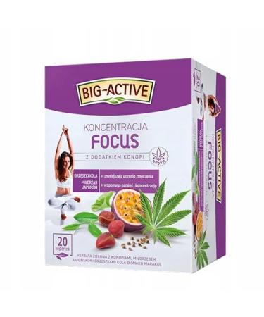 Focus Herbal Tea Natural Pure And Refreshing Herbal Fruit Infusion Herbapol