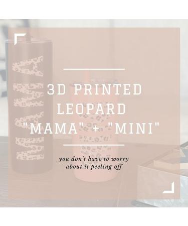 Lucky Love Mini Stainless Steel Leopard Insulated Kids Cup - Spill Proof Toddler Tumbler with Lid & Straw (Mini Blush Leopard) - Buy Online on SooperMarket.com