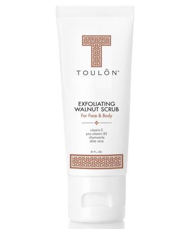 Exfoliating Face Scrub - Walnut Facial Exfoliator for Face & Body | Best Scrub for Men & Women - International Shipping Available - Buy Online on SooperMarket.com