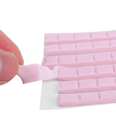 Reusable Nail Art Clay Professional False Nail Tips Sticky Adhesive Manicure Tool - DIY Nail Art Sticky Plasticine Non Stick Hand Clays Pink - Buy Online on SooperMarket.com