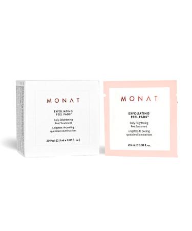 MONAT Exfoliating Peel Pads Facial Exfoliation Renewal Pads Nourishing Peel Formula with Natural Exfoliants for Radiant Skin Gentle Skincare Easy Application Peel Daily Skincare Essential