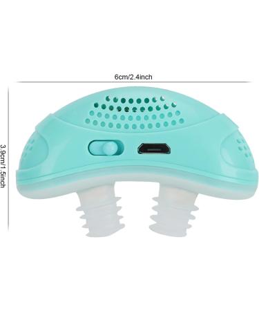 Electric Stop Snoring Device | Portable Anti-Snoring Respirator | Nasal Congestion Relief | Health Care Product (Green) - Buy Online on SooperMarket.com