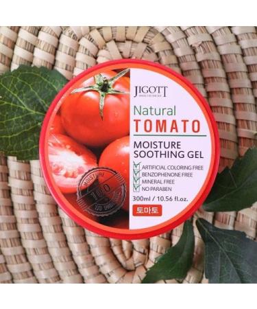 Natural Tomato Moisture Soothing Gel 300ml - Paraben-Free Mineral-Free Artificial Coloring Free - Hydration & Soothing for All Skin Types - Buy Online on SooperMarket.com