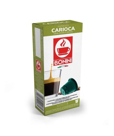 100 Nespresso Compatible Coffee Capsules (Carioca)