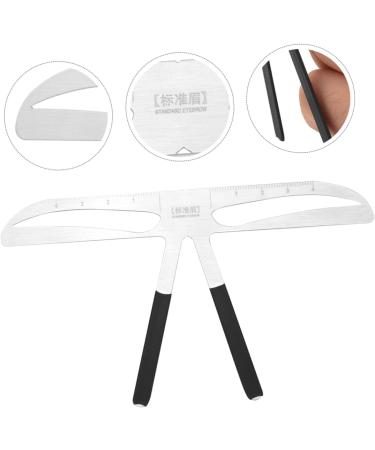 NOLITOY Number Mold Makeup Tools Eyebrow Line Rulers Eyebrow Ruler Portable Spirit Level Girl - Buy Online on SooperMarket.com