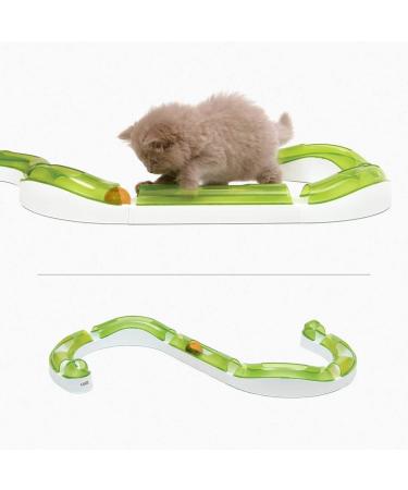 Buy Catit Play Track Wave Circuit - Interactive Cat Toy for Engaging Playtime | Fast International Shipping - Buy Online on SooperMarket.com