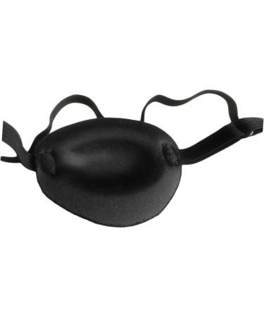 COOLHIYA 2pcs Lazy Eye Patch Adult Costumes Eye Mask Single Eye Cover Prom Props Eye Patches Eyepatch Black - Buy Online on SooperMarket.com