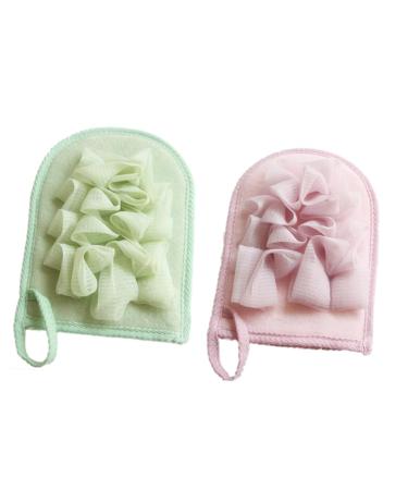 Didiseaon Bath Sponge Soft Bath Sponge Baby Shower Sponge Double Sided Rub Mud Blackheads Remover Tool