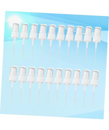 HAPINARY 20pcs Pump Head Essential Oil Sprayer Tops Mason Jar Soap Pump Bottle Pump Perfume Spray Bottle Hand Wash Dispenser Perfume Refill Pump White Lotion Travel Perfume Bottle 12.00X2.00X2.00CM White - Buy Online on SooperMarket.com