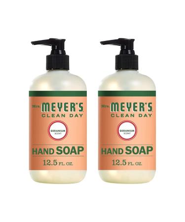 Liquid Hand Soap Geranium 12.5 oz 2 pk